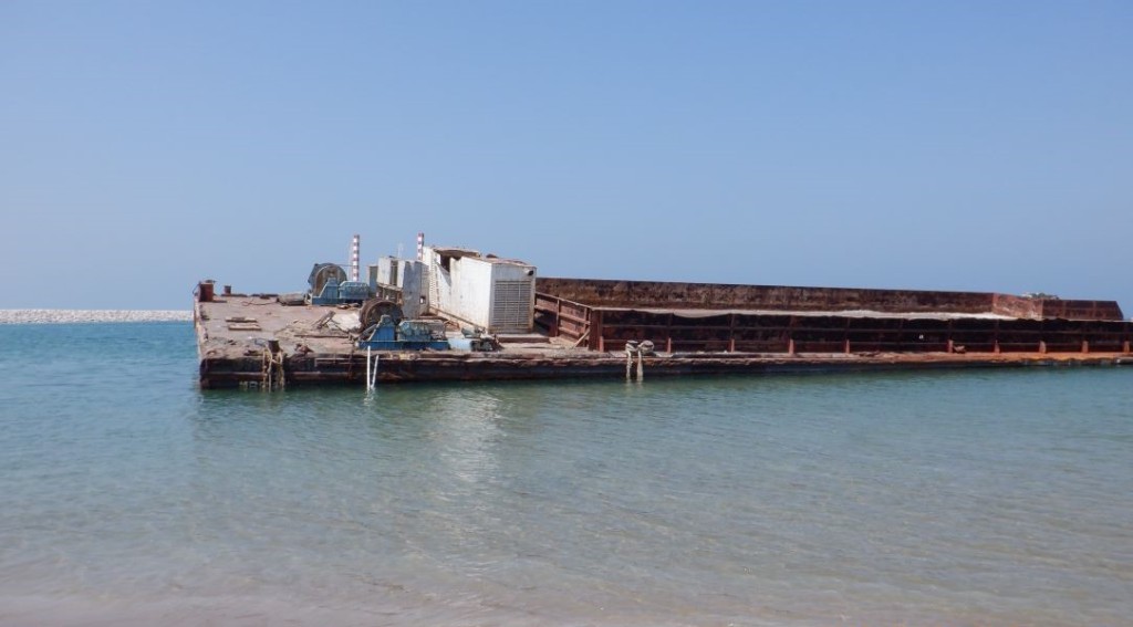 Salvage operation in the UAE