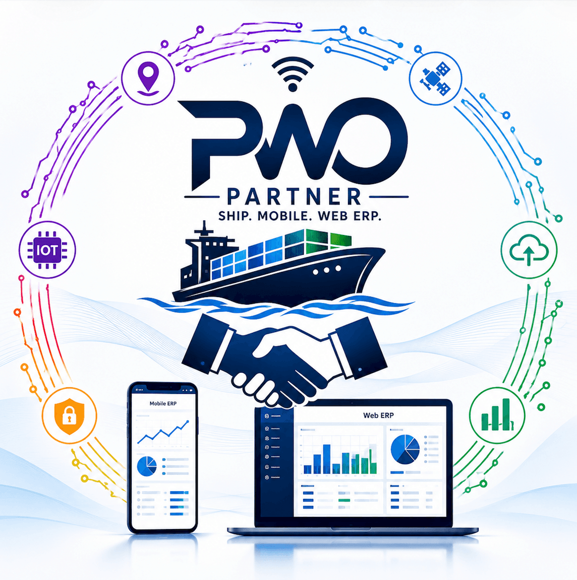PWO Marine ERP Partner — Ship, Mobile, Web ERP